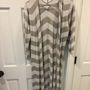 Garnet Hill Long sweater coat